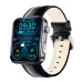 F300 2.1-inch HD Screen ECG Non-invasive Blood Glucose Testing Blood Component Analysis bluetooth Call Heart Rate Blood Pressure Blood Oxygen Monitor Sleep Monitoring SOS Function Multi-sport Modes IP67 Waterproof Smart Watch