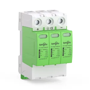SPD DC Surge Protector 2P/3P 1000V High Discharge Capacity 40kA Photovoltaic Solar Lightnin Protection Efficient Operation