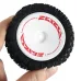 2PCS Wltoys 124008 1/12 RC Car Parts Front/Rear Tires Wheels Glued Vehicles Models Spare Accessories 2726/2727