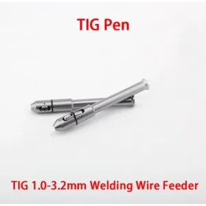 TIG Pen Welding Wire Feed for 1.0-3.2mm Wire Tool Aluminum Alloy Compact Lightweight Anodized Surface Rust Resistant Portable TIG Finger Feeder