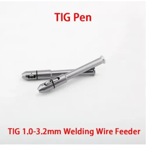 TIG Pen Welding Wire Feed for 1.0-3.2mm Wire Tool Aluminum Alloy Compact Lightweight Anodized Surface Rust Resistant Portable TIG Finger Feeder