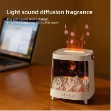 Tevorex Galaxy Aromatherapy Humidifier Diffuser, Colorful Gradient Light Humidifier with Remote Control & Timer, Quiet Diffuser for Home Decor