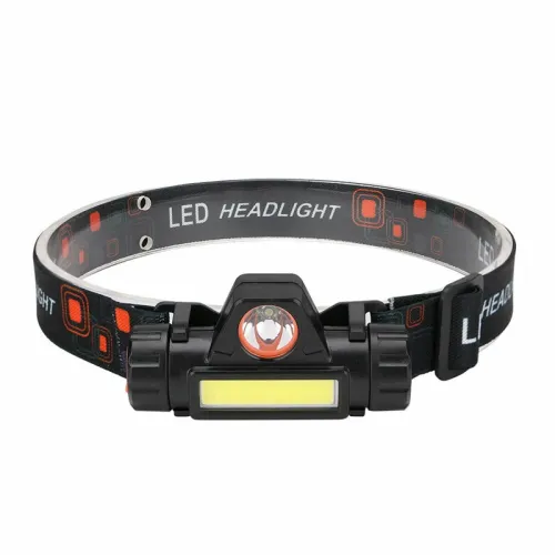Waterproof LEHeadlamp Handfree COB Work Light with Magnet USB Headlight Built-in Battery Suit for Fishing Camping