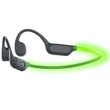X500 Bone Conduction Earphone Bluetooth V6.0 Headphones LED Night Light 32G Memory MP3 Dual Mode IPX8 Waterproof Low Latency Gaming Mode Music Sports Headphone