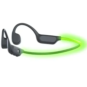 X500 Bone Conduction Earphone Bluetooth V6.0 Headphones LED Night Light 32G Memory MP3 Dual Mode IPX8 Waterproof Low Latency Gaming Mode Music Sports Headphone