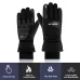 TENGOO USB Heated Gloves for Men Cycling Gloves Winter Waterproof Cold Padded Thickened Touch Screen Gloves Charging Heating Warm Gloves Outdoor Camping Skiing Motorcycle Gloves