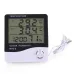 HTC-1 HTC-2 LCD Electronic Digital Temperature Humidity Meter Home Thermometer Hygrometer Indoor Outdoor Weather Station Clock