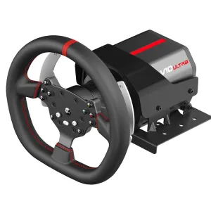 PXN V10 Ultra Direct Drive Racing Wheel with Pedals 3 2Nm Force Feedback Simulator for PC Xbox 270mm D Shape Programmable Buttons Hall Effect Sensor