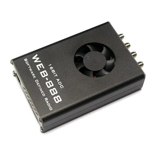 Web-888 SDR 16-Bit ADC 62MHz Bandwidth Dual Antenna Input Gigabit Ethernet Built-in GPS Advanced SDR Capabilities