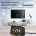 SMATRAL Type-C Plug In Zigbee3.0 Gateway Tuya Smart Hub Remote Control bluetooth Mesh Multi Mode Gateway Time Display Desk Wall Clock Voice Remote Control