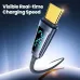 Toocki TQ-X57C4 PD240W USB-C to USB-C Digital Display Cable PD3.1 QC4.0 Fast Charging Data Transmission Copper Core Line 1M/2M Long for iPhone 16 16 Pro 15 14 Pro Max for Xiaomi 15 Pro for Samsung Galaxy S25 Pro