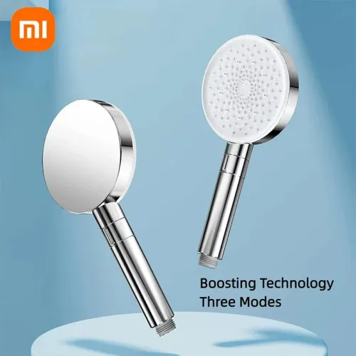 Xiaomi Mijia Booster Hand Shower 3 Water Mode Pressurized Water Outlet Low-noise Water Inlet Technology Anti-scald Handle Design