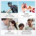 2PCS BlitzWolf BW-BTS8 bluetooth Earbuds Bone Conduction Earphone Built-in 32GB Memory IPX8 Waterproof Low Latency Game Sport Headphones with Mic