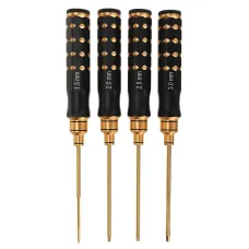 4Pcs 1.5/2.0/2.5/3.0mm Titanium Alloy Hex Screwdriver Tool Kit for RC FPV Drone