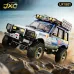 JXC LR1801 RTR 1/18 2.4G 4WD RC Car Rock Crawler Off-Road Climbing Truck Mechanical Three Speed Full Proportional Remote Control LED Light Vehicles Models Toys