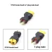 2pcs RC XT60 Male To Deans Plug Female T Connector Adapter for Remote Control Vehicles and Toys