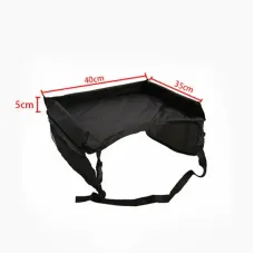 Car Child Toy Storage Table Drawing Board Safe Seat Tray Cup Holder Backseat Organizer Waterproof Car Tray Board Portable Waterproof Baby Children Toy Storage Table Panel Rack Storage