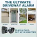 Wireless Motion Sensor Alarm System Driveway Alarm Outdoor Security Detector 70ft Detect Range 1/2 Mile Transmission IP65 Weatherproof 35 Chimes Expandable System Home Security