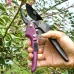 1PCS Stainless Steel Pruning Shears Ambidextrous Design Comfortable Grip Ideal for Arthritic Hands Gardening Tool