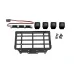 Upgraded Metal Luggage Rack with Light For MN82 1/12 RC Spare Parts