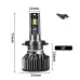 WEKEOLF Car LED Headlight H4/H7/H11/9005/9006 IP68 Waterproof High Brightness 360 Adjustable Car Lighting V2T