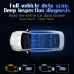 Car HUD Head-Up Display High Definition OBD2 Portable LCD Driving Display Smart Digital Meter Alarm System Speedometer Mileage Water Temperature Turbo Pressure Gauges