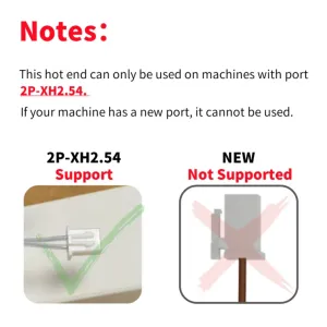 for Creality K1 K1C K1Max Hotend Ceramic Heating Block Kit 3D Printer Parts Quick-Swap Nozzle Kit Heat Break Resistance Hotend