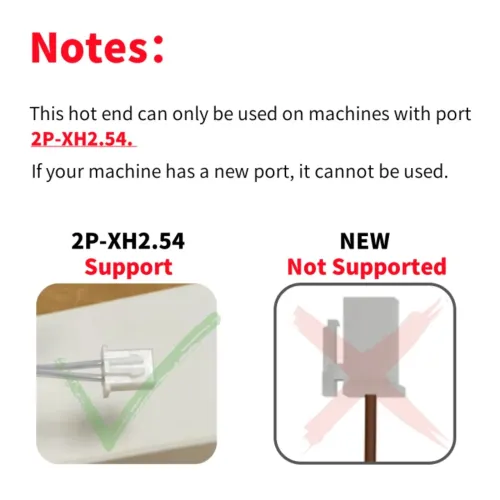 for Creality K1 K1C K1Max Hotend Ceramic Heating Block Kit 3D Printer Parts Quick-Swap Nozzle Kit Heat Break Resistance Hotend