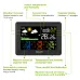 BALDR Weather Station Alarm Clock Wireless Indoor Outdoor Thermometer with Atomic Clock Forecast Station 3 Outdoor Sensors