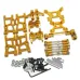 Wltoys 144001 144010 124019 124017 124018 1/14 Metal Upgrade Swing Arm Steering Seat Rear Wheel Seat C Seat RC Car Parts