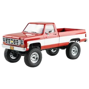 FMS FCX18 Chevrolet K10 RTR 1/18 2.4G 4WD RC Car Rock Crawler Two Speed LED Light Pickup Off Road Climbing Truck Vehicles Models Remote Control Toys