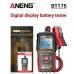 ANENG BT175 Car Battery Tester 12V 24V Lead Acid Battery Analyzer Digital Voltage Alternator Tester Accurate CCA Measurement Backlit Screen Automotive Battery Checker