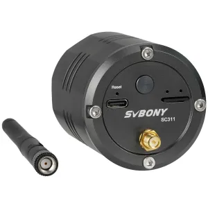 SC311 Astronomy Wifi Camera Featuring Soy IMX662 Sensor 2.1 Mega Pixels 1920x1080 Resolution, Long-Range 2.4G Wifi 2400mAh Battery Visual Light Range and Infrared UV Capabilities for Premium Night Sky Photography