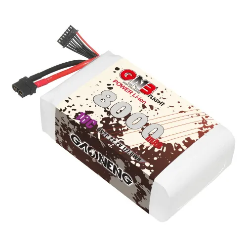 GAONENG GNB 6S 22.2V 8000mAh 10C XT60 Li-ion Battery made with Li-ion Lithium Ion 21700 for 300mm-380mm FPV Chimera7 Pro Long Range Drone Airplane