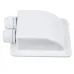 Double Roof Cable Entry Gland Box Solar Panel For RV Caravan Boat Van White