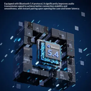 HAVIT Open Air OWS Earbuds bluetooth 5.4 Earphone Air Conduction Earphone Titanium-plated Unit 360 Surround Sound 60H Playback Soft Silicone Earhooks Sports Headphones