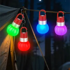 IPRee Multi-Functional Outdoor Camping Atmosphere Light Portable Flashlight with Hook Detachable Bottle Cap Light Emergency Lantern