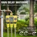 YZD06 Smart Irrigation Controller 3 Programmable Zones Timer Waterproof IP55 Anti-UV Material for Gardens and Nurseries