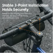 ROCKBRO2L Large Capacity Bike Bag 100% Polyester Design Waterproof Universal Fit Cycling Travel Package for MTB Road Bicycle