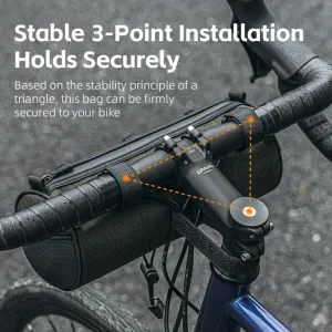 ROCKBRO2L Large Capacity Bike Bag 100% Polyester Design Waterproof Universal Fit Cycling Travel Package for MTB Road Bicycle