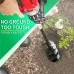 2 Sizes Garden Auger Drill Bit Tool Spiral Hole Digger Ground Drill Earth Drill For Seed Planting Gardening Fence Flower Planter
