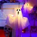 IPRee 1PHalloween LEGhost Lights Decorations Adjustable Hanging Spooky Decor with Fairy Light Indoor Outdoor Haunted House Halloween Decoration