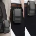 Vertical 5-7.5 inch Phone Holster Case Waist Bag with Belt Clip Portable Nylon Pouch Cover L-XXXL