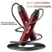 MACYO 3M Adjustable Professional Jump Rope with Adjustable - Detachable Steel Cable, 6 Rotating Bearings, Foam Handle, for Fitness, Boxing