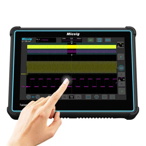 Micsig TO2002 Tablet Oscilloscope 200MHz Bandwidth 1GSa/s Sampling Rate 10.1 Inch Touchscreen High-Resolution Professional Diagnostic Tool