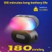 AOCHUAN Mini RGB Magnetic Filling Light 3-stop Brightness 7 Color Adjustment Gimbal LED Video Photography Light for Phone Selfie
