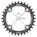 DECKA94+96 BCRound Symmetrical Bicycle Chainwheel 32343638MTB Bike Chainring Mountain Crown For M4000 M4050 GX NX X1 Crank