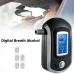 Mini Breath Alcohol Tester Portable Drunk Driving Detector Alcohol Tester with 5 Mouthpieces Professional Digital Breath Breathalyzer LCD Dispaly Driving Breath Alcohol Tester