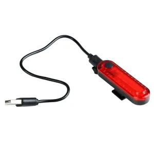 BIKIGHBike Taillight Portable Super Bright 4 Modes USB Rechargeable Safety Warning Rear light for MTB Road Bicycle Electric Bike