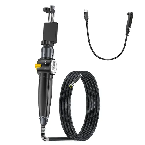 Ulefone E03 Two-way 180 Rotatable Endoscope with 6 Adjustable LEDs Lights HD 720P IP67 Waterproof for uSmart Expansion Connector for Armor 28 Series for Armor 27 Series for Armor 30 Pro for ARMOR 24